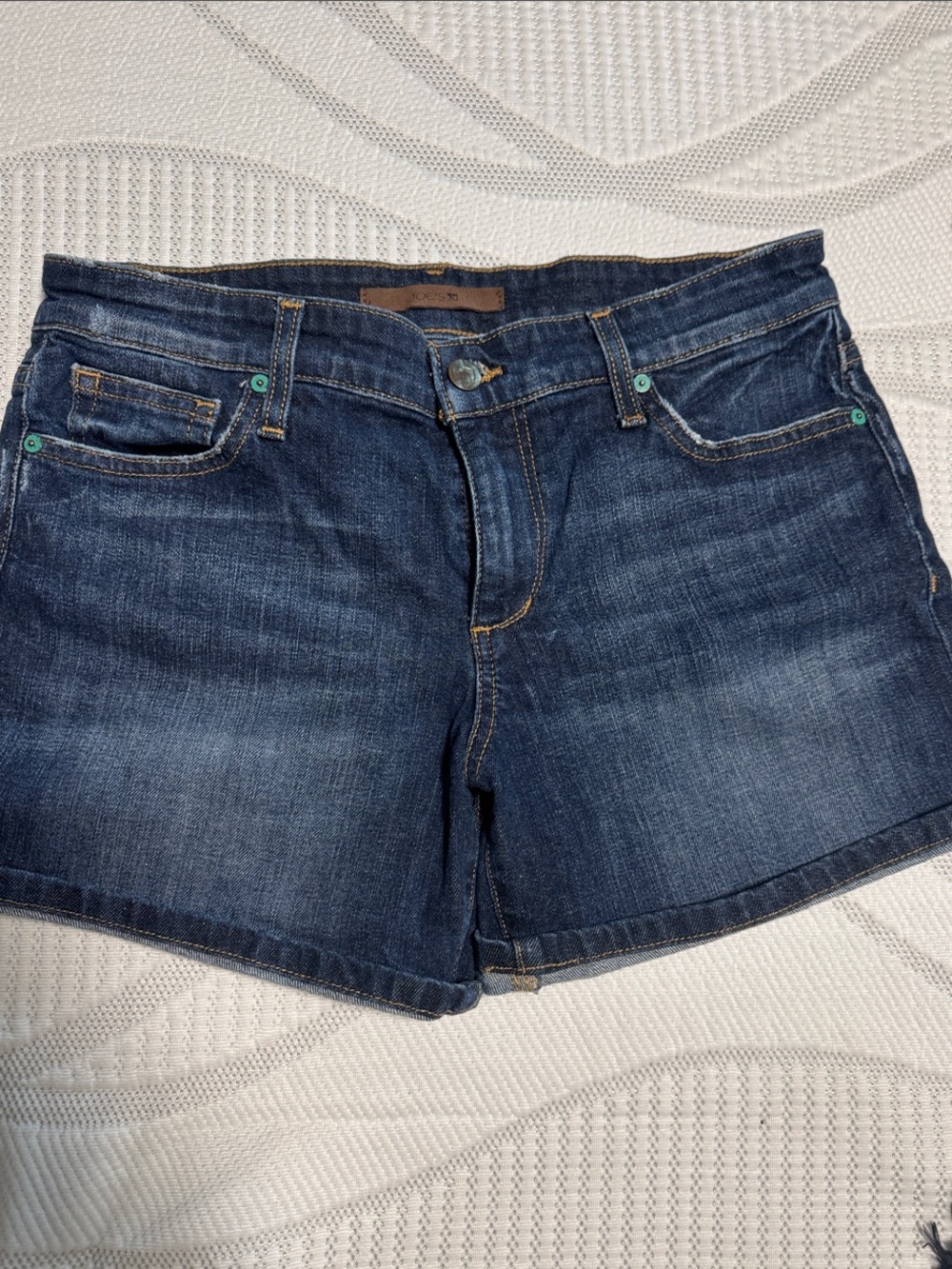 Joe's Jeans Dark Blue Denim Cutoff Shorts